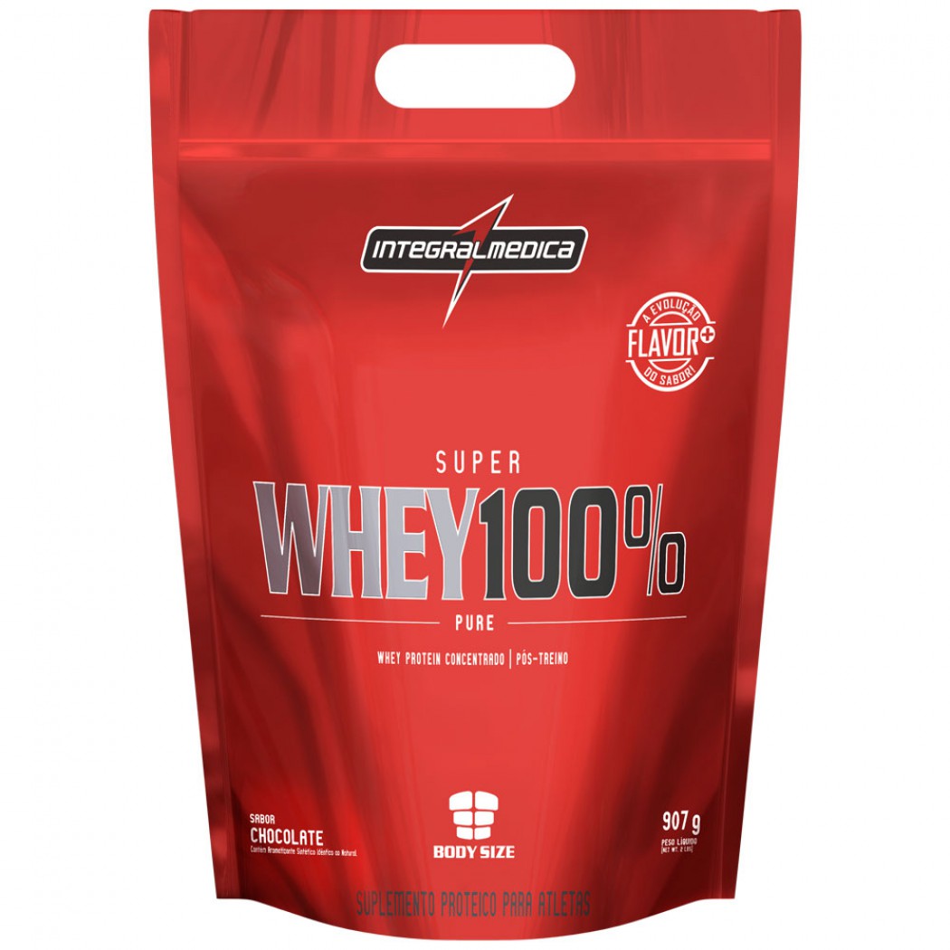 Super Whey 100% Pure Refil 907g - Integralmédica